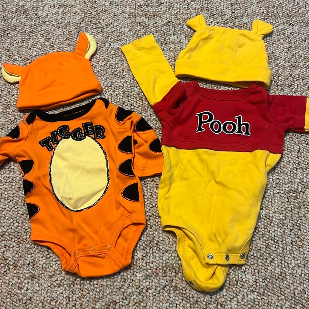 Winnie the Pooh onesies